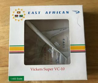 Aero Classics Vickers Vc - 10 East African Airways 1/400 Reg: 5y - Ada Model
