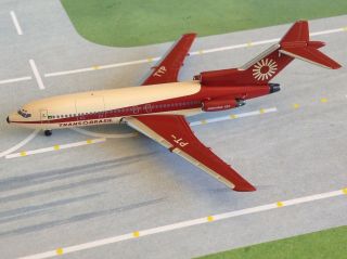 Trans Brasil Airlines Boeing 727 Pt - Typ 1/400 Scale Airplane Model Aeroclassics