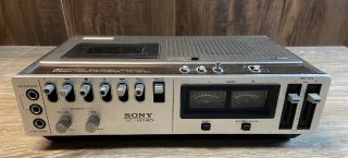 Sony Stereo Tape Cassette - Corder Tc - 152sd Dolby System Ferrite Head