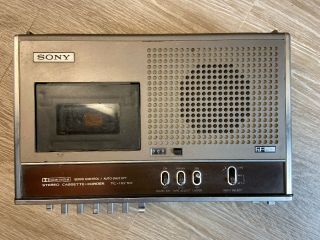 Sony Stereo Tape Cassette - Corder TC - 152SD Dolby System Ferrite Head 2