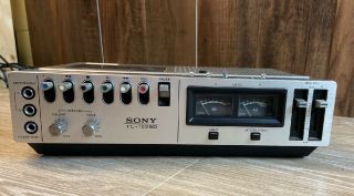 Sony Stereo Tape Cassette - Corder TC - 152SD Dolby System Ferrite Head 3