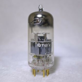 Amperex Usn 6922/e88cc D - Getter Usa Gold Pin Mil - Spec Tube 1960 Strong
