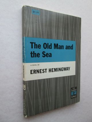 The Old Man And The Sea A Novel By Ernest Hemingway 1952 Vintage Paperback