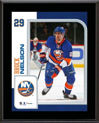 Brock Nelson York Islanders 10.  5x13 Player Plaque - Fanatics Authentic
