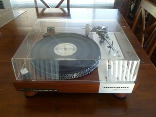Marantz 6300 Turntable Clear Dust Cover Replacement Curved 4 Hole