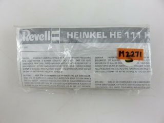 Revell Heinkel He111 H - 6 1/144 Scale Plastic Model Kit Vintage No Box