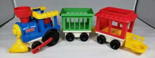 Vintage 1991 Fisher Price Little People Circus Train Only