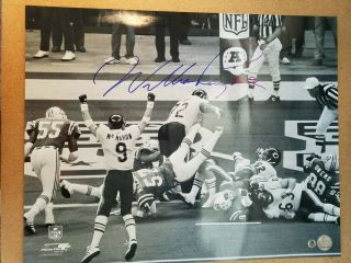 William Perry Refrigerator Autographed 16x20 Photo Bears Bowl Xx - Tsc