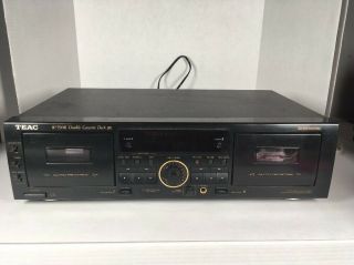 Teac W - 790r Double Auto - Reverse Cassette Tape Deck Dolby C/b Hx Pro