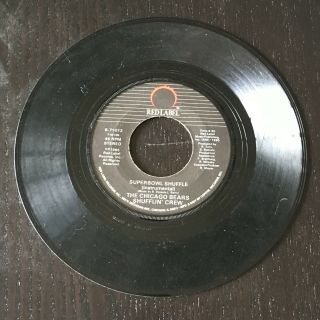 1985 VINTAGE 45 RPM BOWL SHUFFLE MUSIC RECORD THE CHICAGO BEARS 21919 3