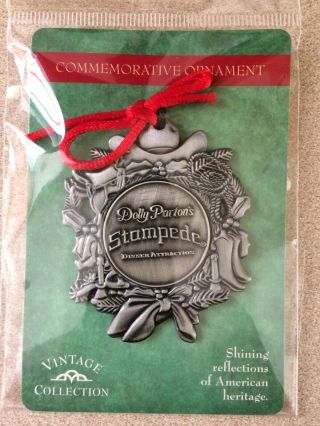 Dolly Parton Stampede Commemorative Ornament