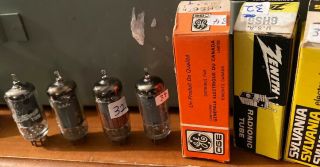 4 Gain Matched 6hs6 Audio Vacuum Tubes For Anthony