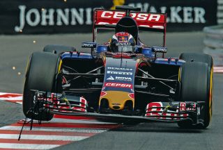 Max Verstappen Signed 8x12 Inches 2015 Toro Rosso F1 Monaco Gp Photo