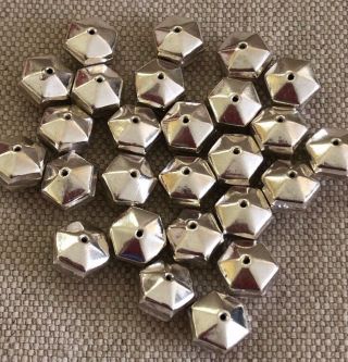 Vintage Silver Beads