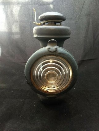 Antique Ford Model T Kerosene Oil Lamp Black Carriage Lantern Headlight 20