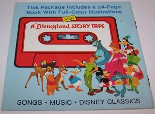 Vintage Walt Disney ' s CINDERELLA Read Along 24 Page Book & Tape Cassette 3