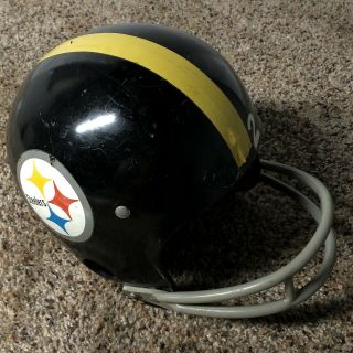 Pittsburgh Steelers Vintage 32 Helmet Rawlings Youth M Played