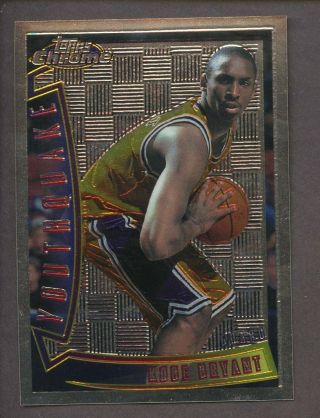1996 - 97 Topps Chrome Youthquake Kobe Bryant Los Angeles Lakers Rc Rookie