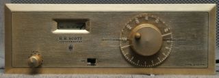 H.  H.  Scott 311d - Fm Vacuum Tube Fm Tuner Decently But Ready For Tuneup
