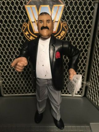 Wwe Sgt Slaughter Wrestling Figure Bca Wwf Vintage Toy Classic Raw Gm Superstars