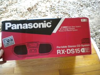 Vintage Panasonic Rx - Ds15 Tape Deck Cd Am/fm Radio Portable Stereo Boombox