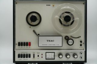 Teac R - 1000 Reel - To - Reel Tape Recorder Player Transistorized Automatic Reverse