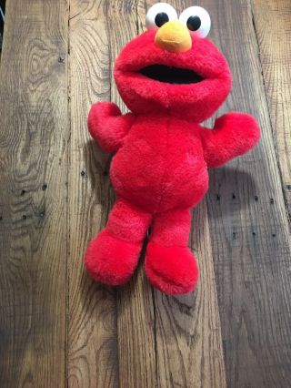 Tickle Me Elmo Talking Plush Stuffed Toy Vintage 1995 Tyco Jim Henson