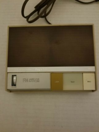 Vintage Realistic Plug N Talk Fm Wireless Intercom (model 43 - 212)