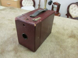 Vintage Kodak Brownie Box Camera No.  2 120 Film T3