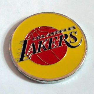 Nba Los Angeles Lakers Basketball Team & Nba Logo Challenge Coin