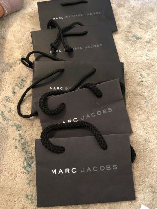 5 Piecemmj Marc By Marc Jacobs Black Shopping Shoulder Bag Gift Bags So Cute