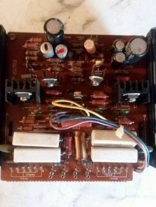 REALISTIC STA - 2100D main amp boards and heat sinks 3
