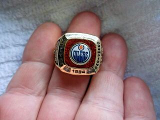 Molson Canadian Quest For The Cup Stanley Cup Ring Promo Edmonton Oilers