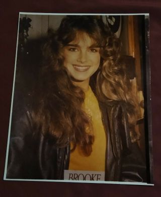 Vintage Brooke Shields 8x10 Photo Ex