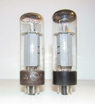 Matched Pair (gm/ip) Mullard El34/6ca7 Power Amplifier Tubes.  Tv - 7 Test Strong.