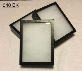 3 - 340 Riker Mount Display Case Shadow Box Frame Tray 8 " X 6 " X 2 "