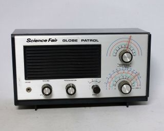 Science Fair Globe Patrol 4 Band Short Wave Receiver Kit Radio Shack 28 - 205