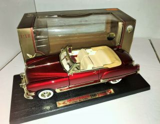 1/18 Diecast Road Legends 49 Cadillac Coupe Deville L.  E.  Real Leather Edition