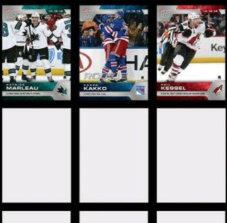 Week 2 Nhl Hockey 2019 - 20 Topps Now 9 Sticker Pack