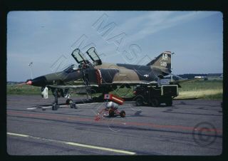 353 - 35mm Kodachrome Aircraft Slide - Rf - 4c Phantom 66 - 0425 1st Trs " Ar " 1973