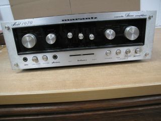 Marantz Model 1070 Console Stereo Amplifier Repair Amp