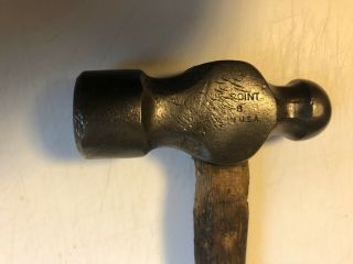 Vtg.  Blue Point 8 Oz.  Ball Peen Hammer Made In Usa Collector Display