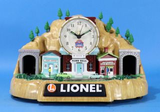 Lionel O Gauge 100th Anniversary Train 1900 - 2000 Talking Alarm Clock 7401u