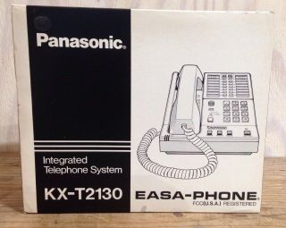 Vintage Panasonic Intergrated Telephone System Kx - T2130 Ease - Phone Japan