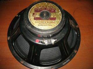 12 " Jensen Guitar Amp Speaker 1966 Fender