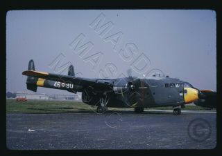 254 - 35mm Kodachrome Aircraft Slide - C - 119g Flying Boxcar 46 90 Italy Af 1969