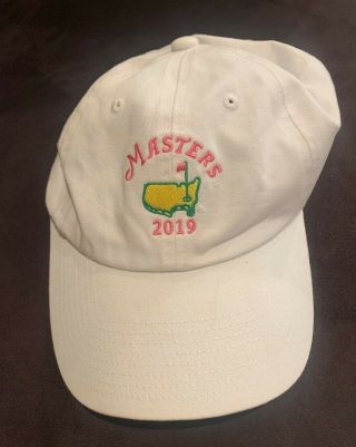 2019 Masters (stone) Golf Hat From Augusta National Pink
