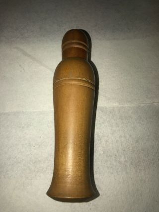 Vintage Duck’em Metal Reed Duck Call Made By Oliveros Manufacturing