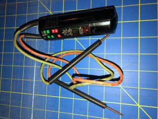Voltage Tester No: 61 - 001 Vintage Black Ideal Industries Inc. 2