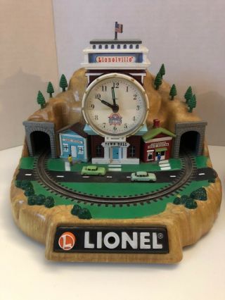 Two Lionel 100th Anniversary Train Alarm Clock Lionelville Parts Only 3